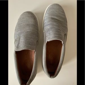 M. Gemi Dolce silver/grey slip on shoe. Italian 35 1/2